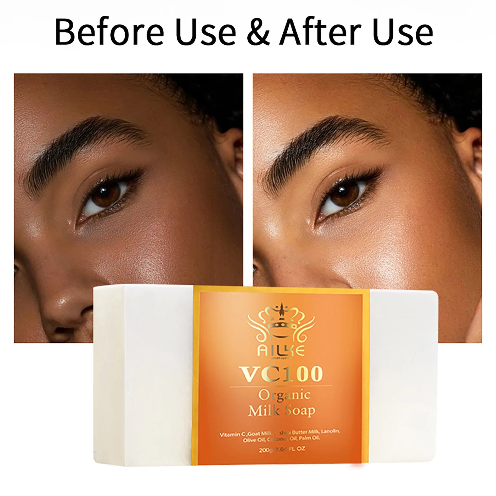 Vitamin C Whitening Kit for Women, Even Skin Tone, Clean Skin, Moisturizing, anti Wrinkles, Skin Glowing Beauty Set