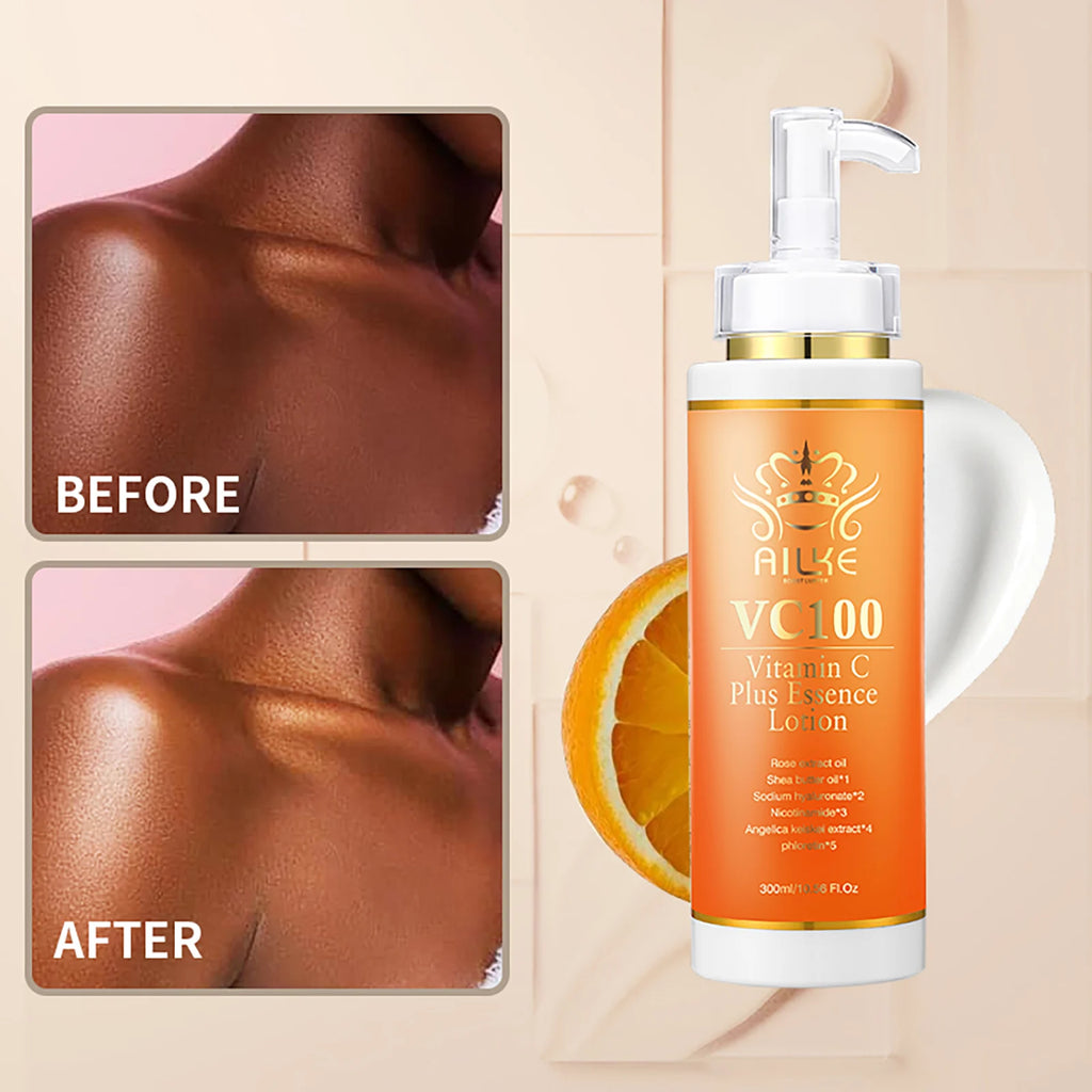 Vitamin C Whitening Kit for Women, Even Skin Tone, Clean Skin, Moisturizing, anti Wrinkles, Skin Glowing Beauty Set